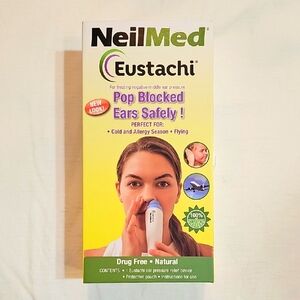 New, Sealed NeilMed Eustachi Pop Blocked Ears Safely